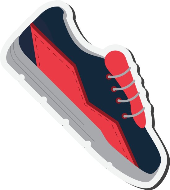 体育运动鞋图标图片下载