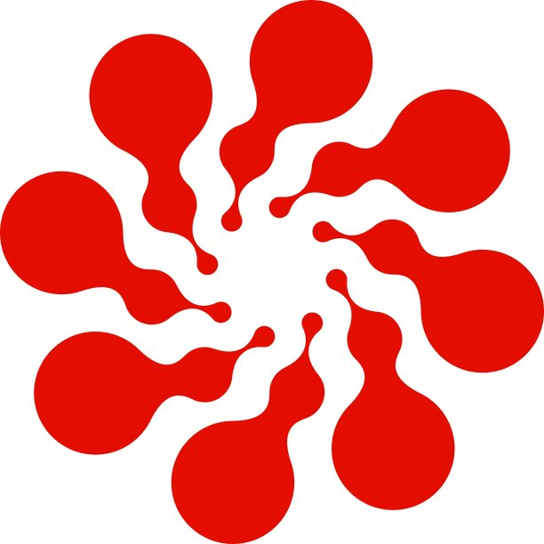 抽象圆形标志不寻常的圆形孤立图片下载