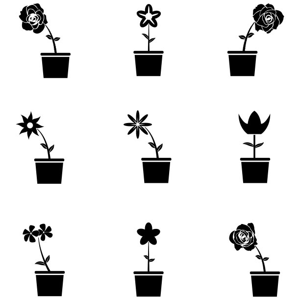 花朵图标合集图片下载