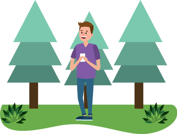 年轻人卡通图片下载