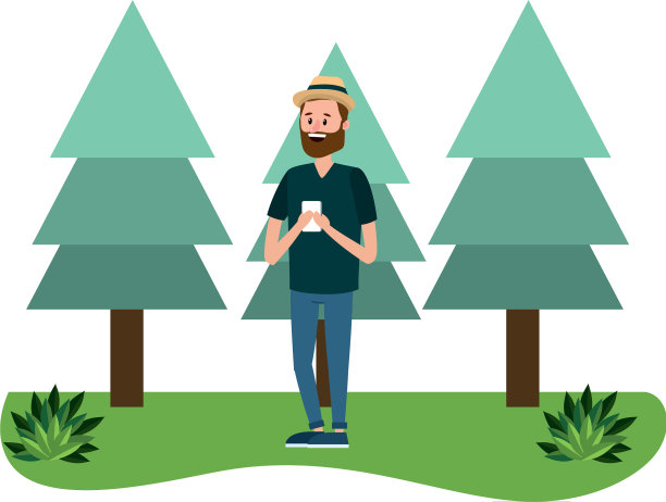 年轻人卡通图片下载