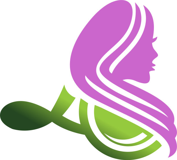 护肤品标志模板图片下载