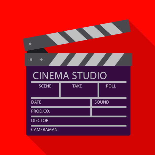 设计电视和电影标志图片下载