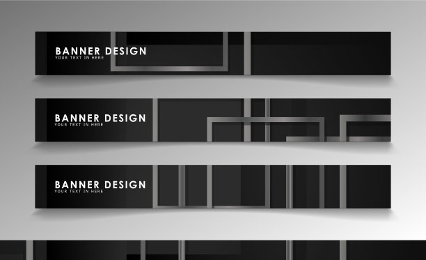 旗帜抽象的几何和矩形图片下载