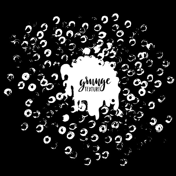 圆点邮票框架与您的空白空间图片下载