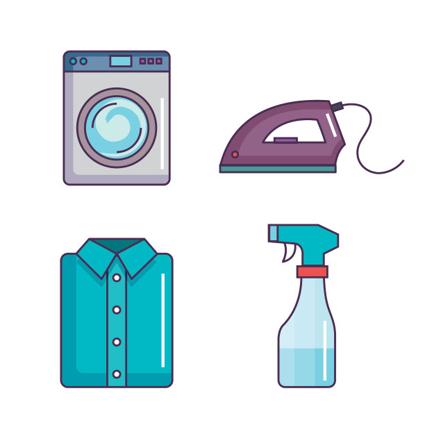 洗衣和清洁家政服务图片下载