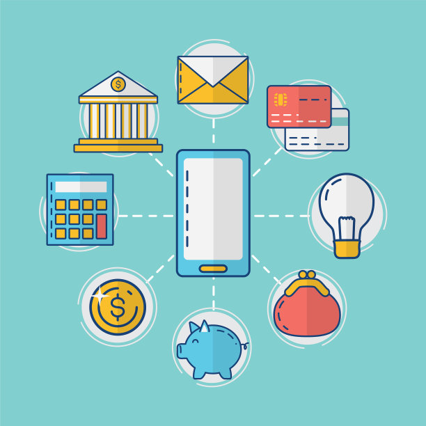 在线支付的概念图片下载