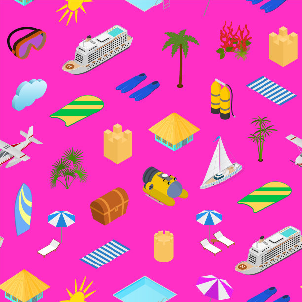 邮轮旅游与旅游概念无缝衔接图片下载