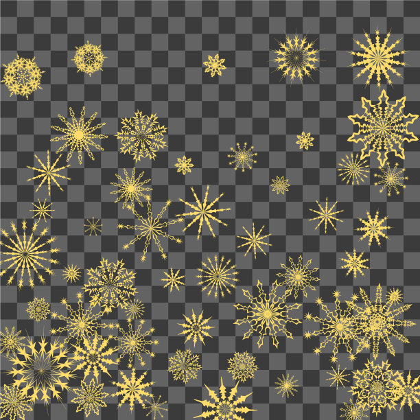 新年背景与飘落的雪花图片下载