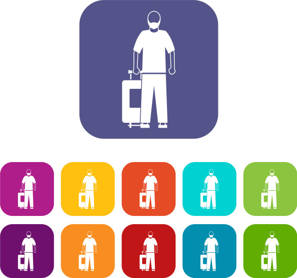 阿拉伯人图标集图片下载