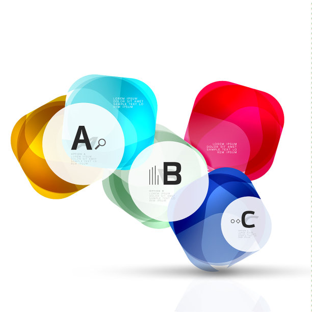 白色的方形和样本文本图片下载