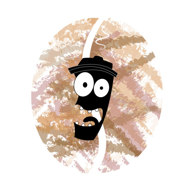 咖啡卡通图标图片下载