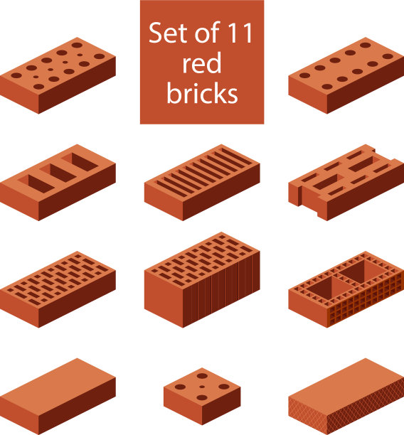 一套11块红砖图片下载