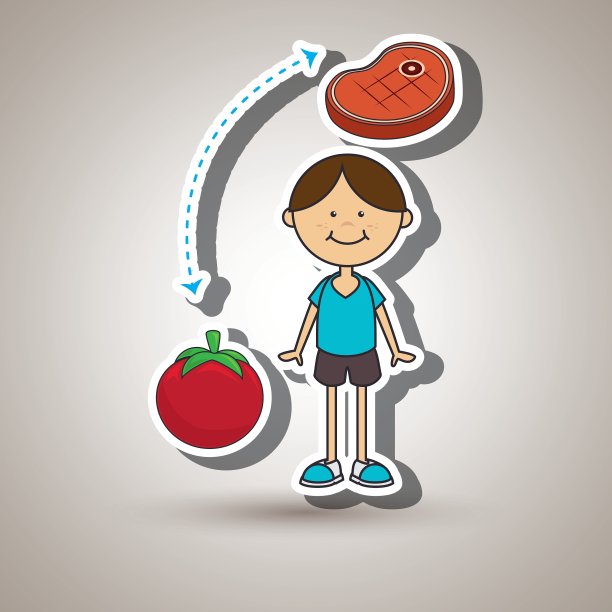 孩子的菜单设计图片下载