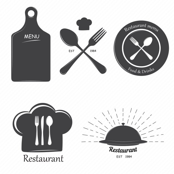 餐厅标签图片下载