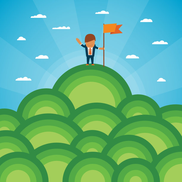 山地景观的成功理念图片下载