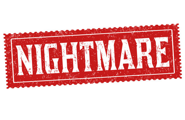 噩梦般的签名或图章图片下载