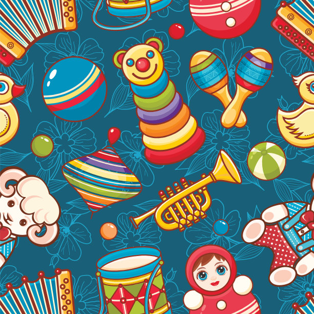 乐器和婴儿玩具图片下载