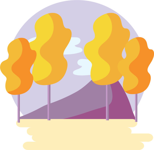 自然公园的卡通图片下载