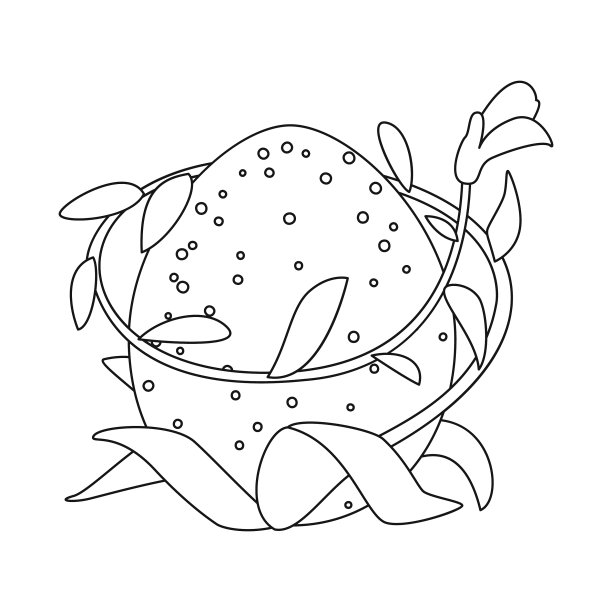 孤立对象蛋和龙符号图片下载