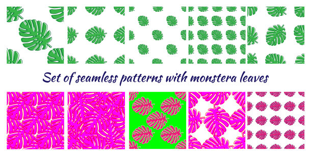 设置几个无缝模式的怪物图片下载