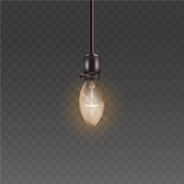 单挂老式3d灯泡图片下载