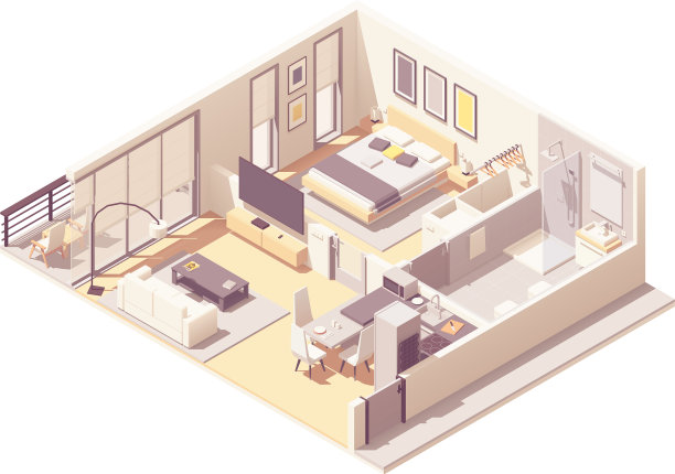 等距公寓酒店套房图片下载