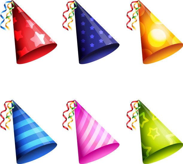 生日派对帽系列图片下载