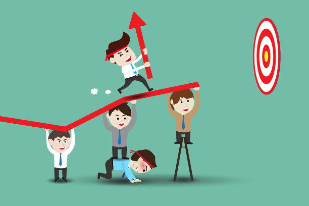 团队合作成就事业图片下载