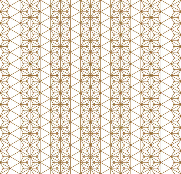 无缝的传统日本几何装饰图片下载