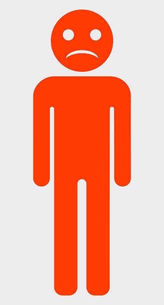 悲伤的人图标图片下载