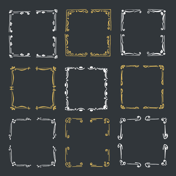 设置手绘线边框图片下载