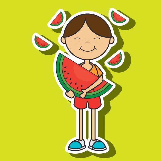 孩子的菜单设计图片下载