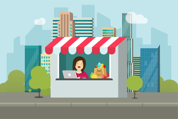 商店零售立面图片下载