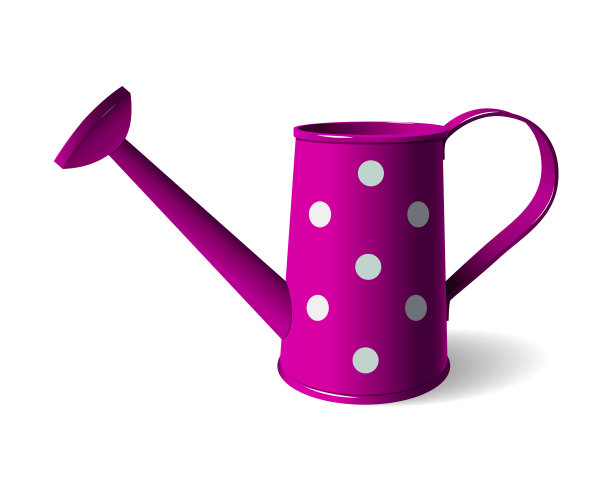 喷壶孤立物体白色背景图片下载