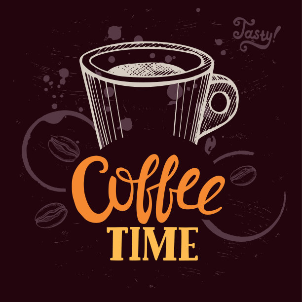 餐厅和咖啡馆的咖啡海报图片下载