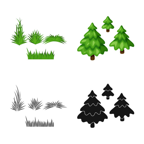 城市和街道图标设置图片下载