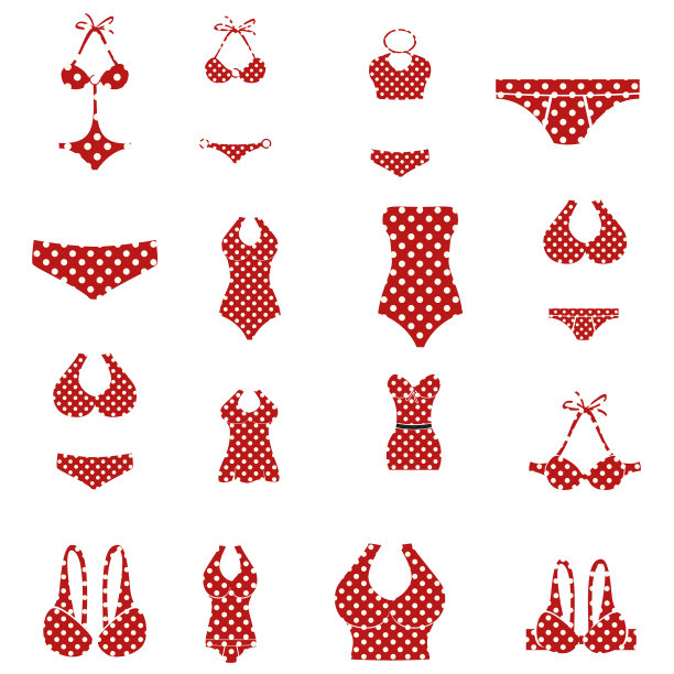 比基尼泳装集合图片下载