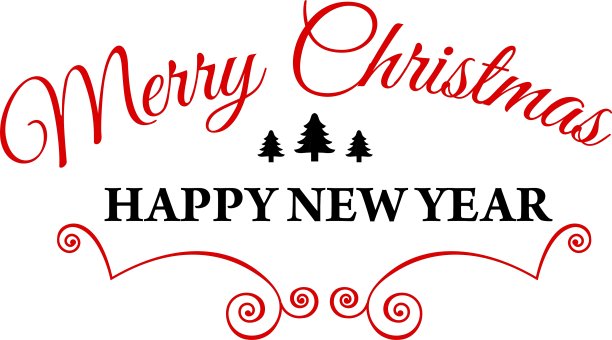 手绘水彩圣诞涂鸦明信片图片下载