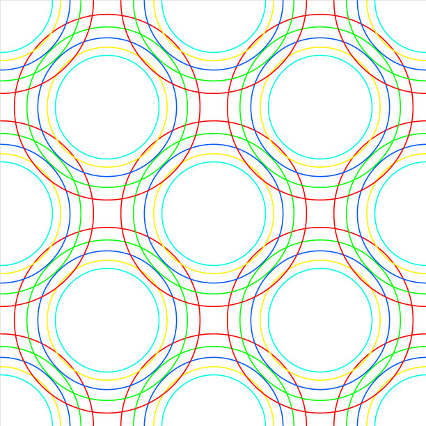 无缝节日背景从圆圈上的白色图片下载