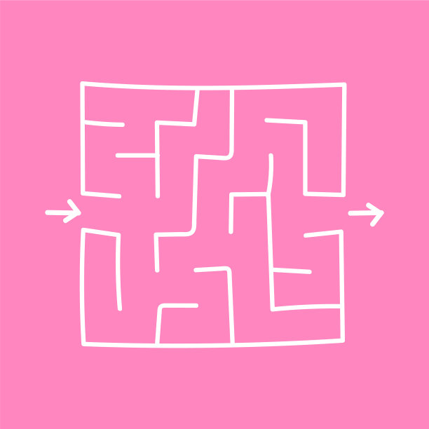 方块迷宫游戏，适合儿童拼图图片下载