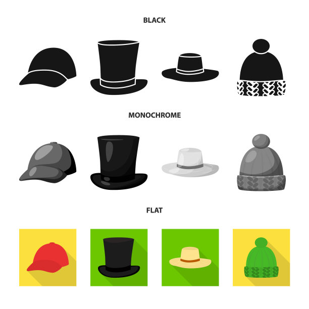 服装及帽子标志图片下载