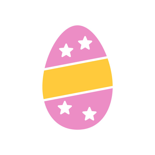 复活节彩蛋图标的背景图形和web图片下载