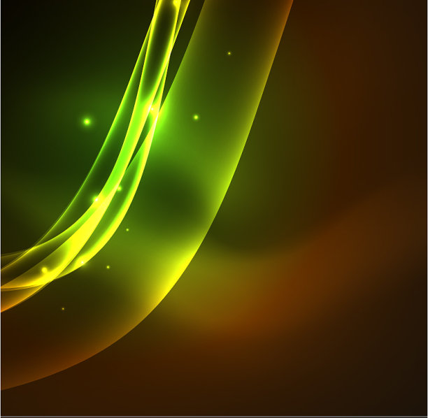 能量线在黑暗中发光图片下载