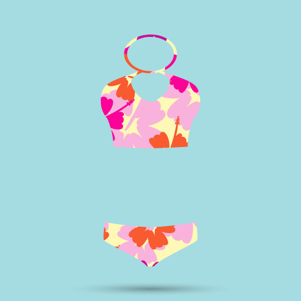 女装泳装设计时尚比基尼图片下载