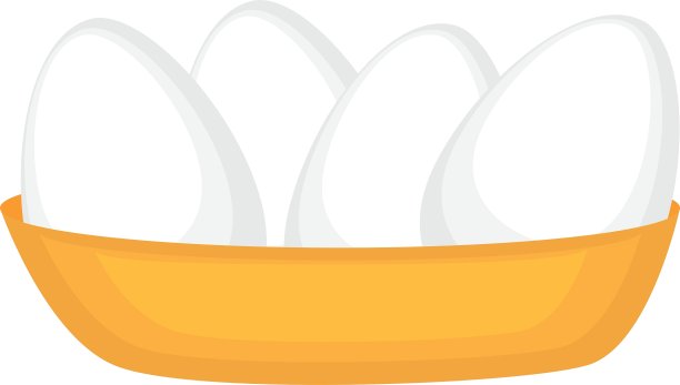 图标鸡蛋碗烹饪孤立图片下载