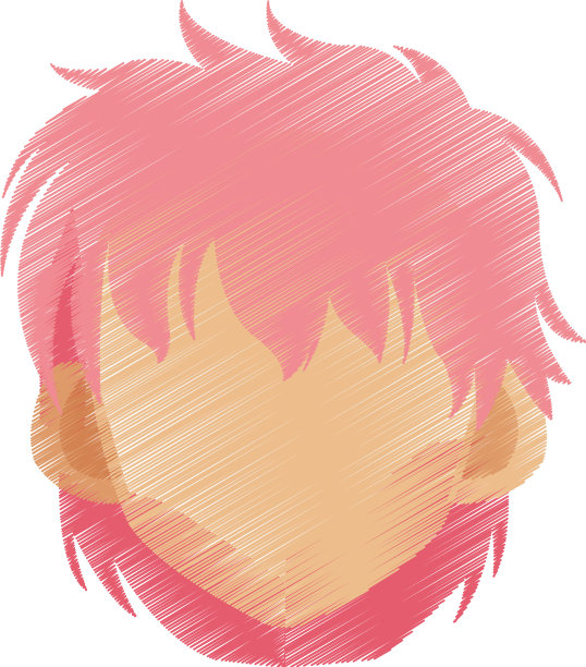 头像的女人卡通图标图片下载