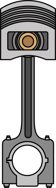 汽车零部件维修活塞行业图片下载