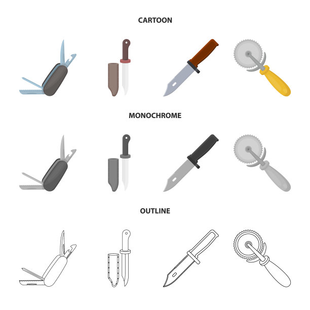 刀和切割符号图片下载
