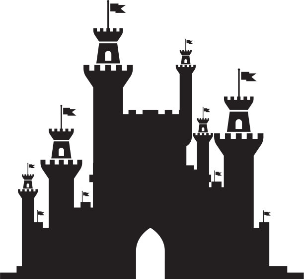 城堡的图标图片下载